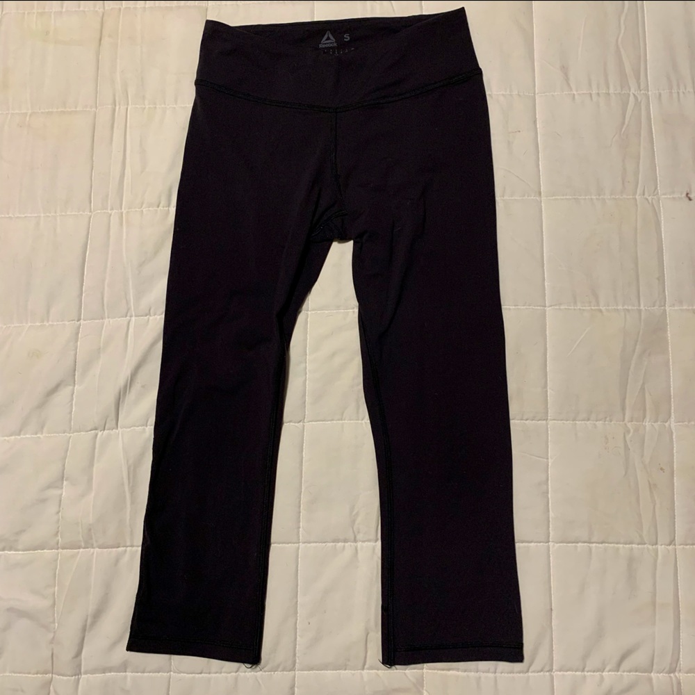 Reebok - Crop Leggings - Black - Sz: S